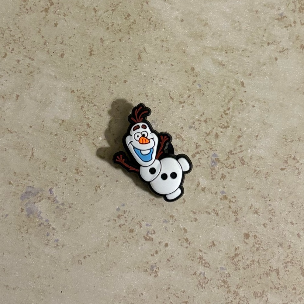 5/$15 CROCS jibbitz shoe charm Snowman Olaf